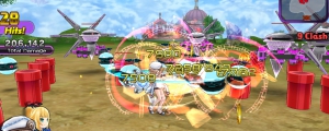 Screenshots von Hyperdimension Neptunia U zeigt noch mehr vom Kampf