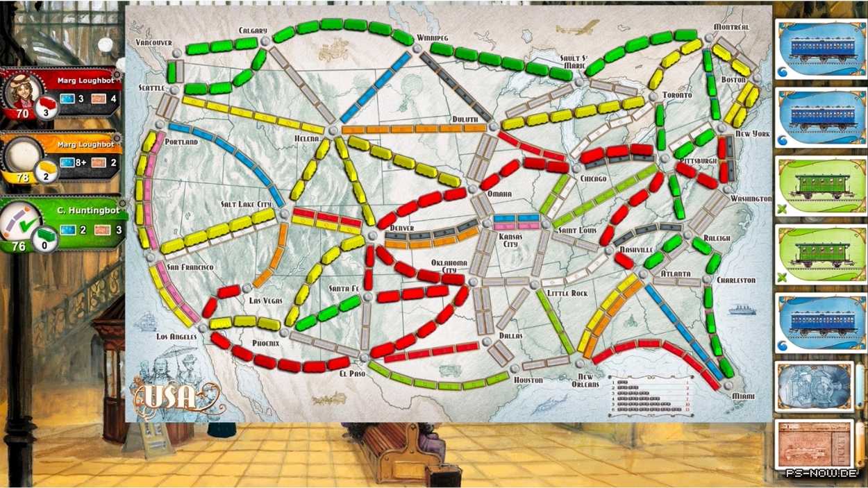 Ticket to Ride Review - PS-NOW.de